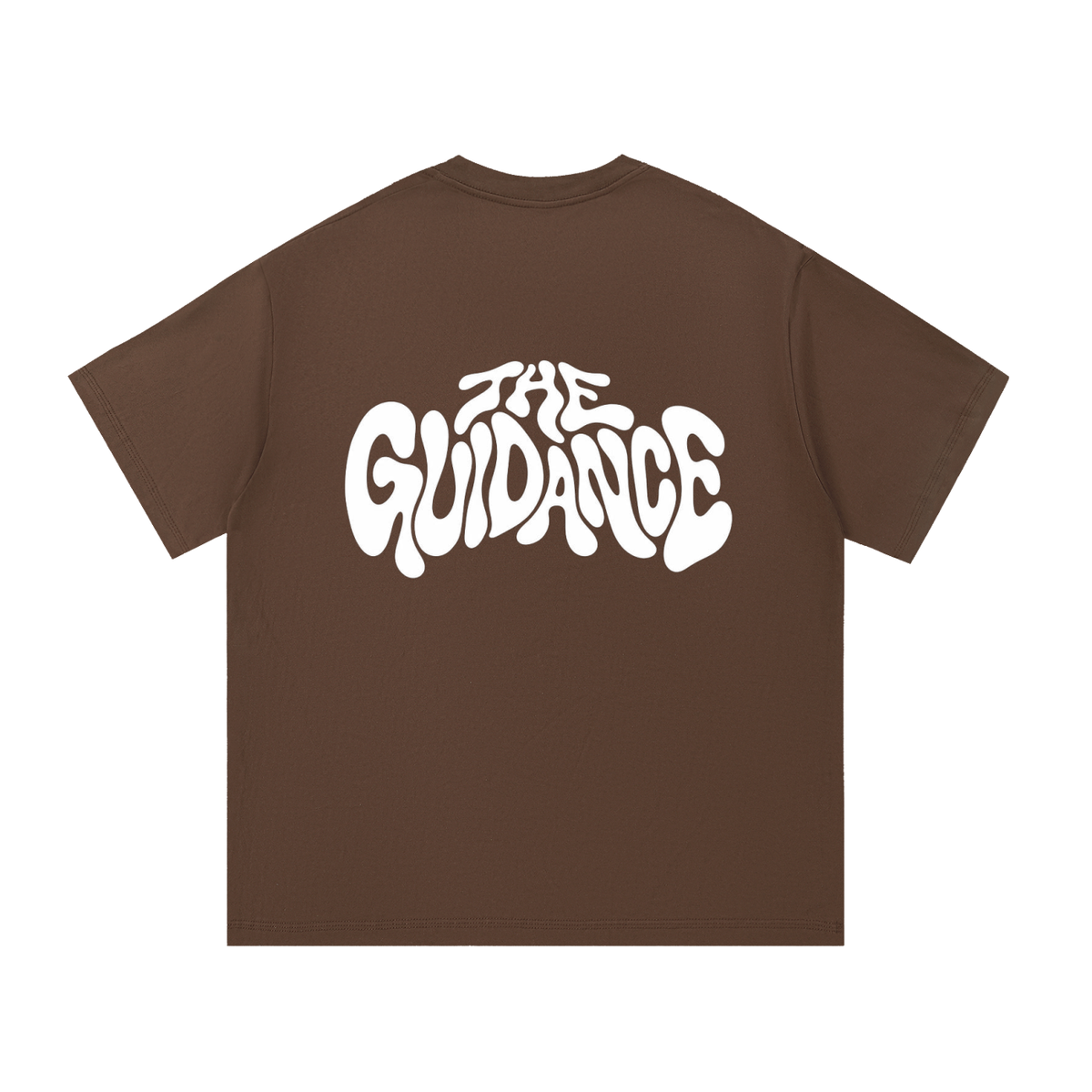 Brown/White T-Shirt The Guidance
