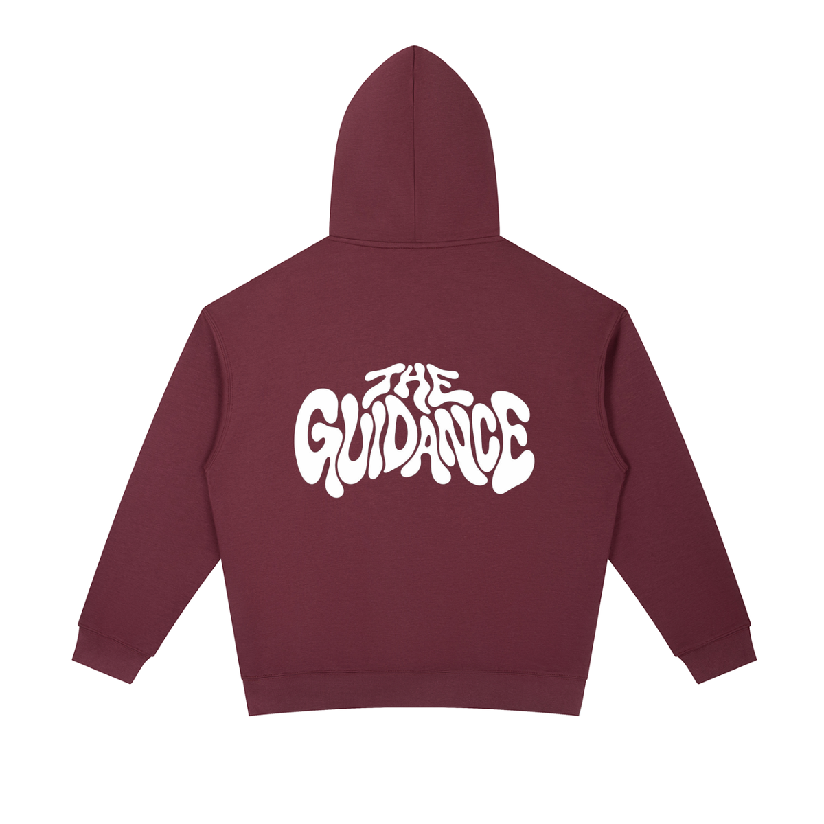 Maroon/White Hoodie
