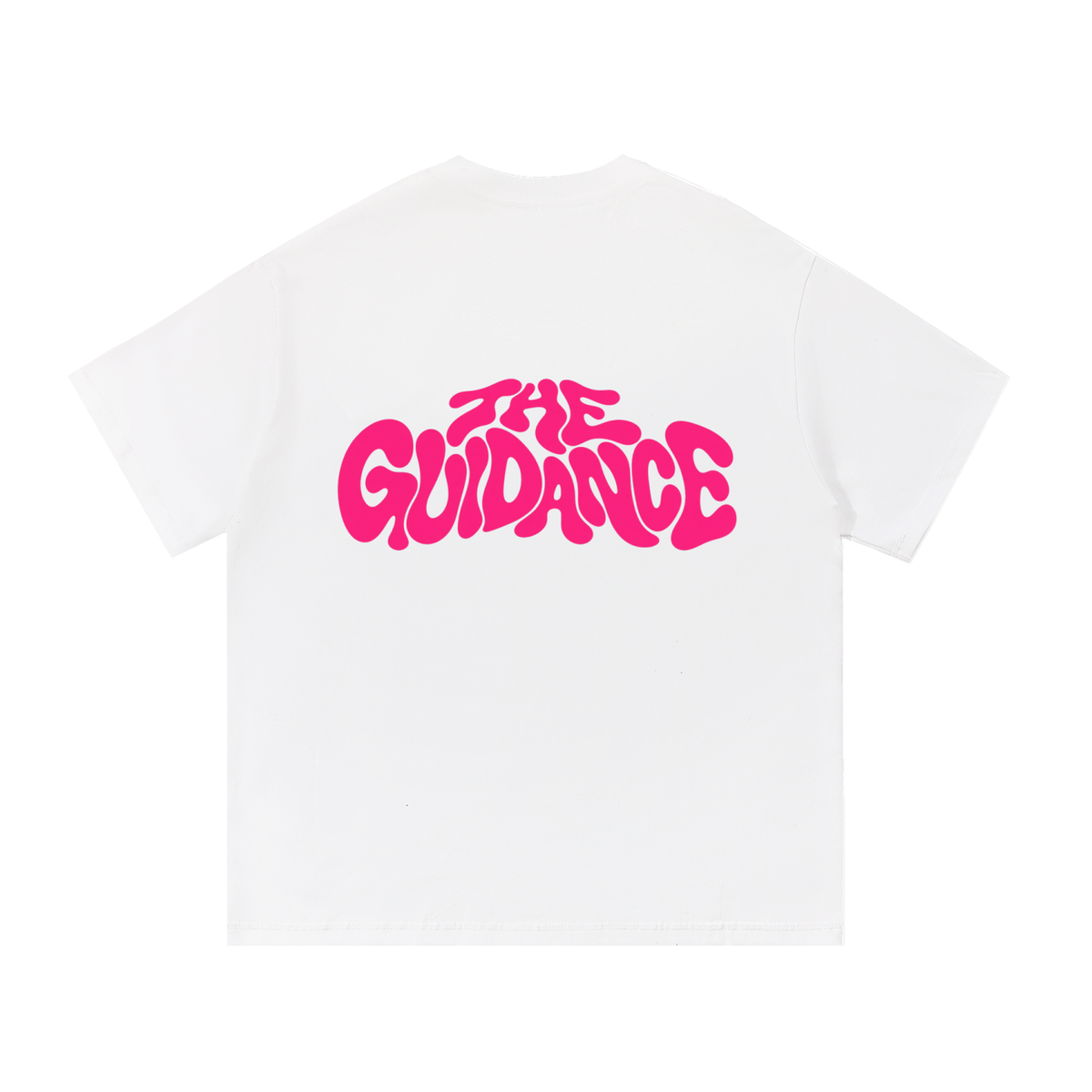 White/Pink T-Shirt The Guidance