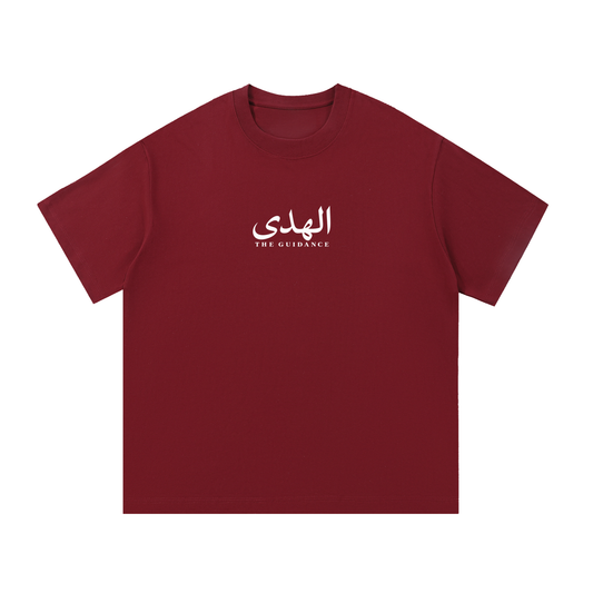 Red Wine/White T-Shirt The Guidance