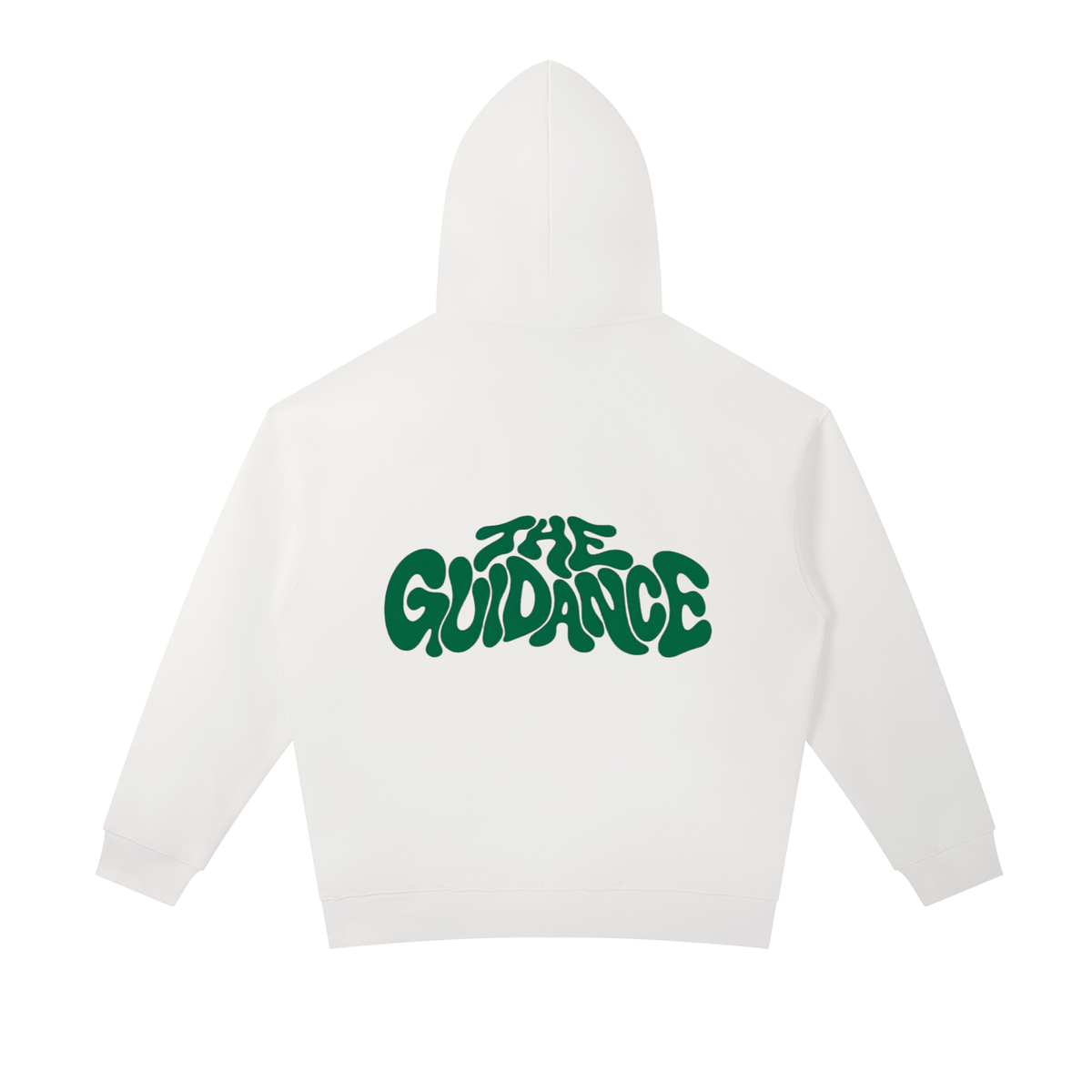 White/Green Hoodie