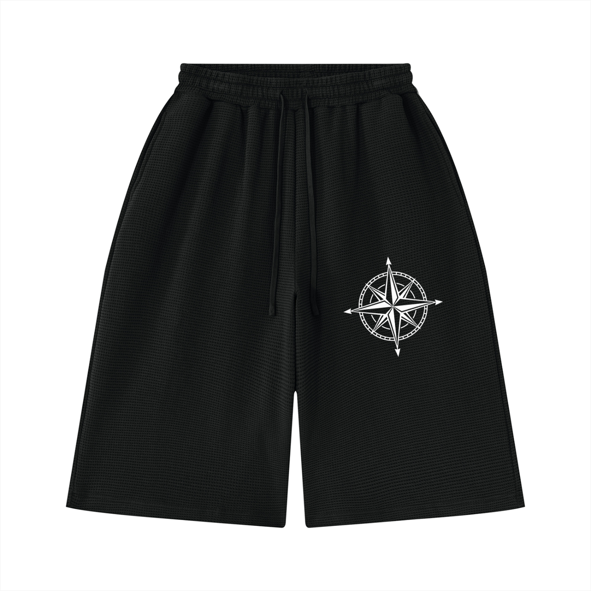Black/White Shorts Compass