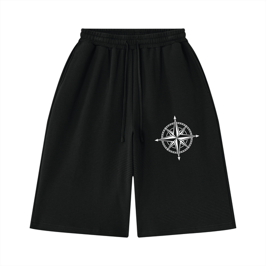 Black/White Shorts Compass