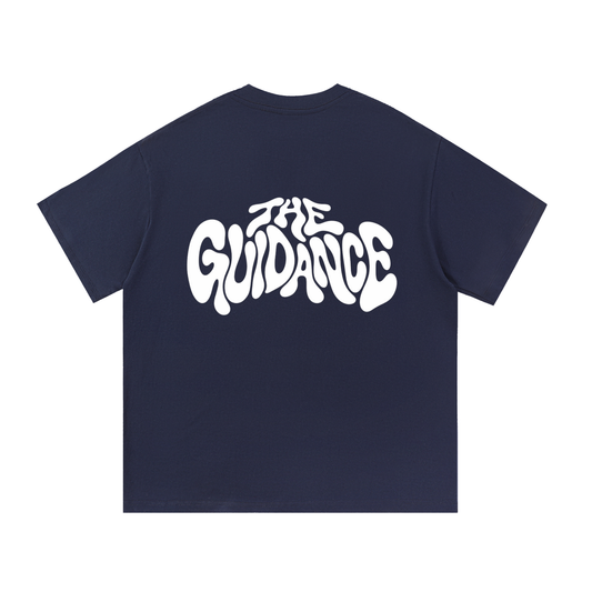 Navy Blue/White T-Shirt The Guidance