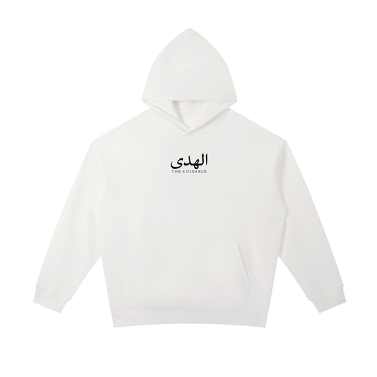 White/Black Hoodie