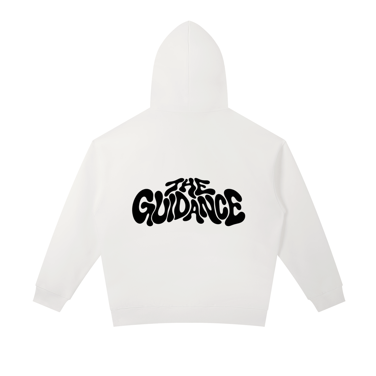 White/Black Hoodie