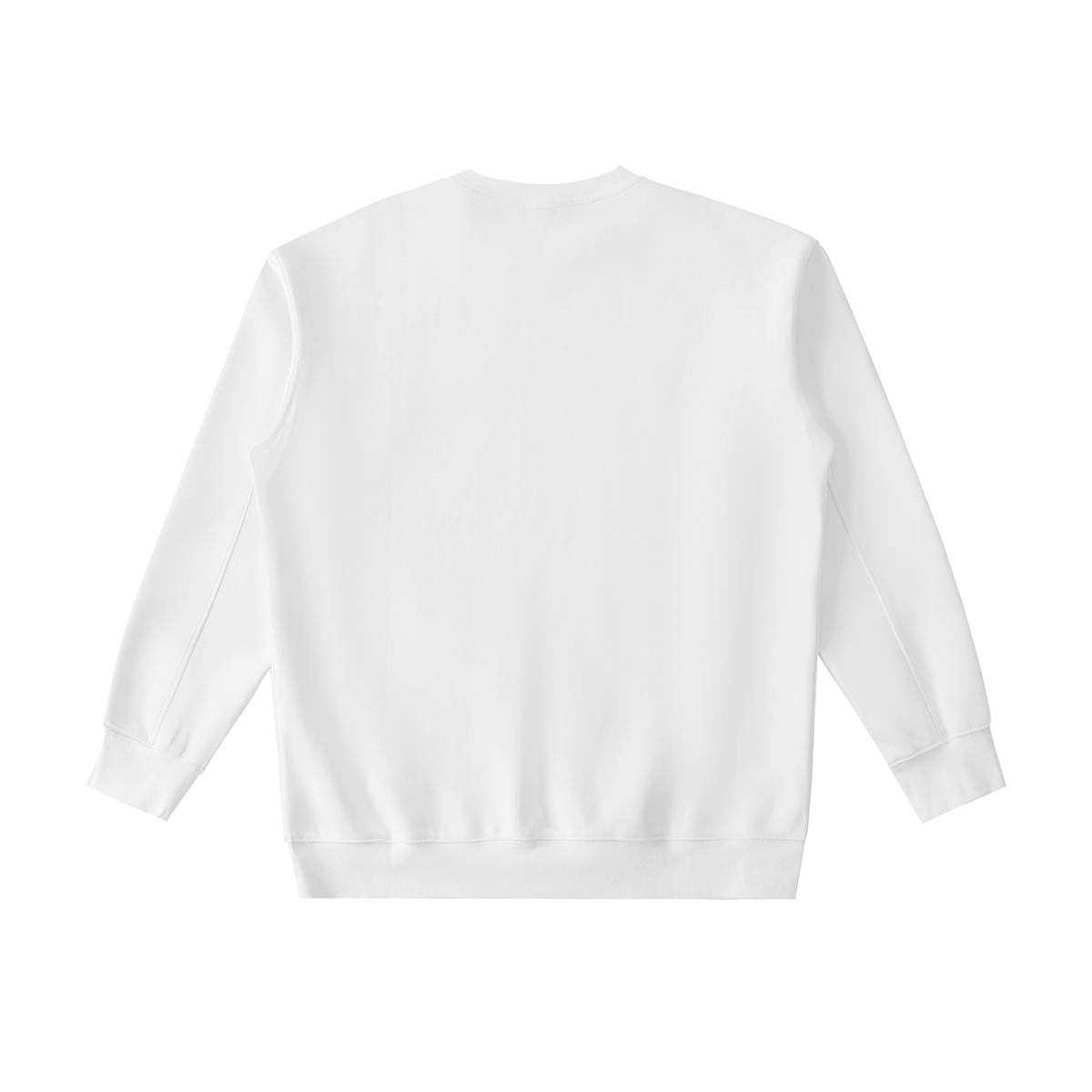 White/Black Sweatshirt Embroidery