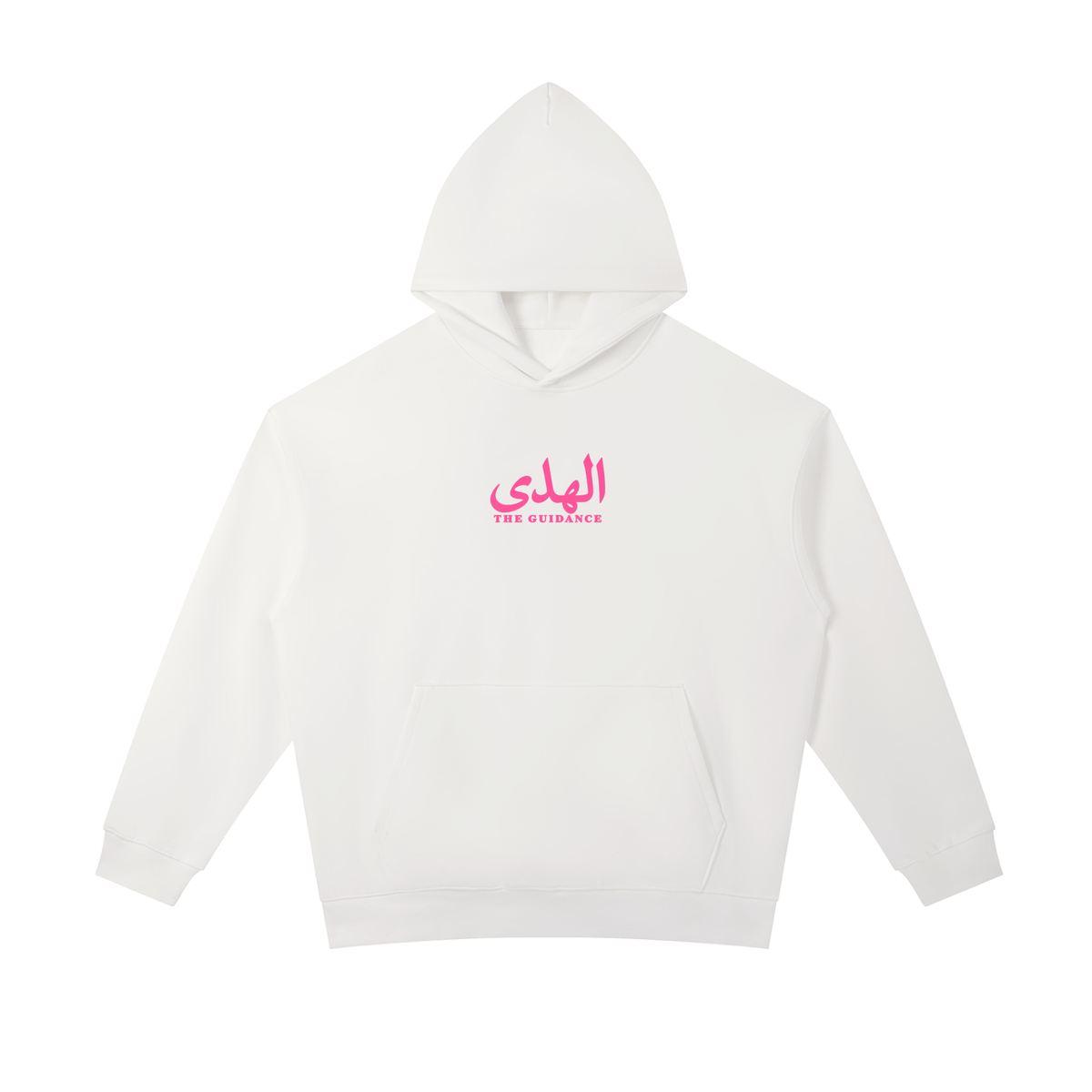 White/Pink Hoodie
