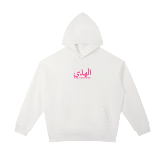 White/Pink Hoodie