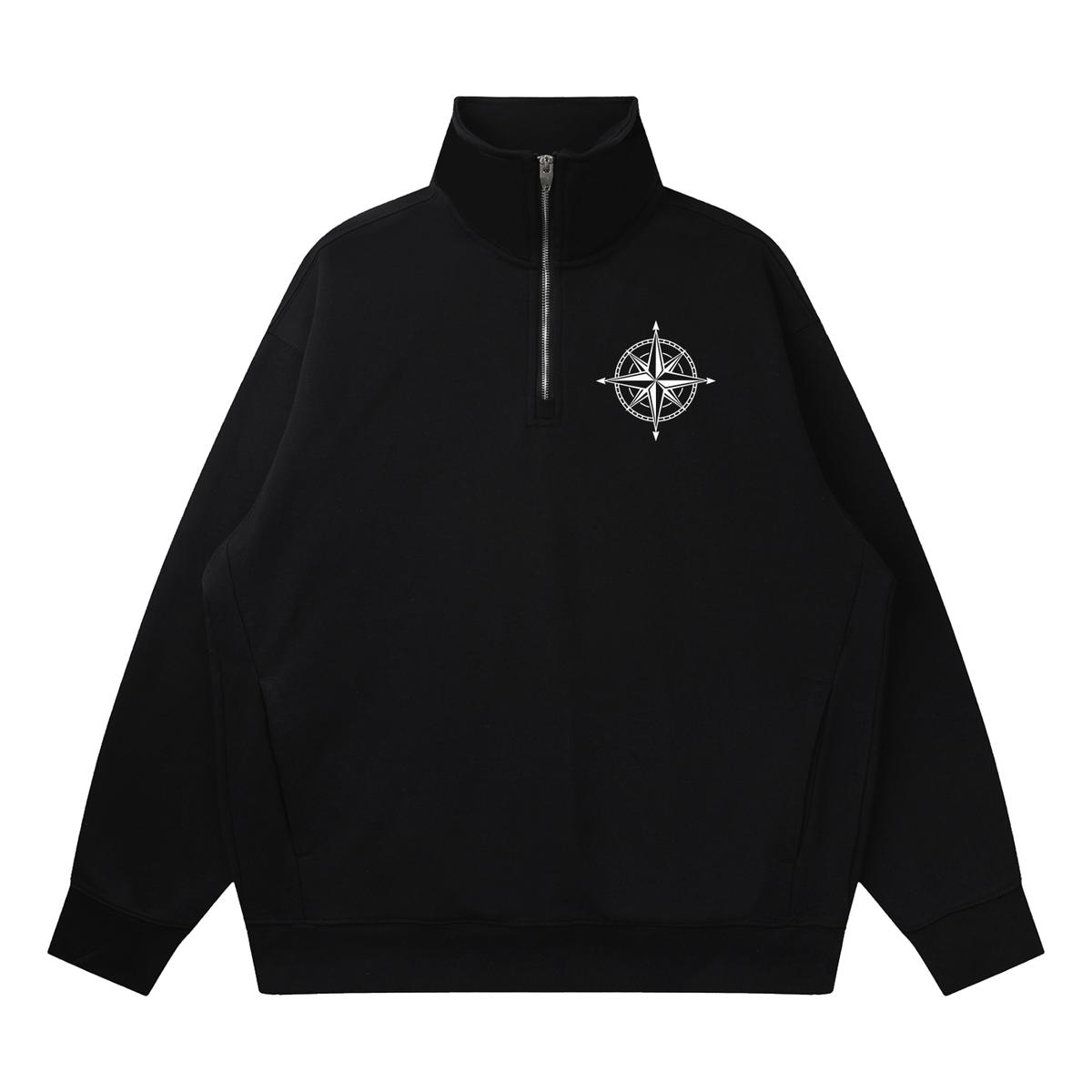 Quarter-Zip Compass
